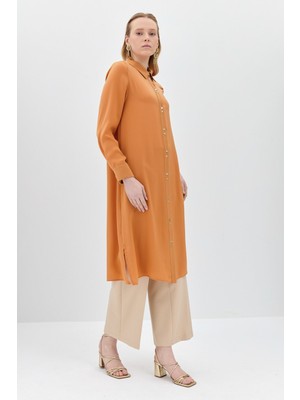 Nihan Basic Tunik  Oranj