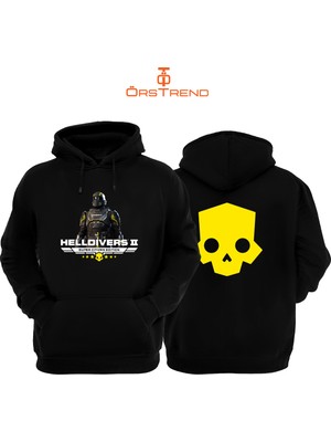 Ors Trend Helldiver's 2 Kapşonlu Sweatshirt