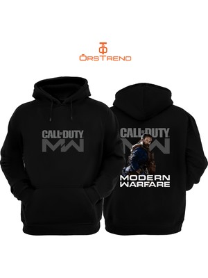 Ors Trend Call Of Duty Modern Modern Warfare Kapşonlu Sweatshirt