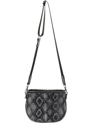 Bueno Shoes Siyah Jvn Deri Kadın Çapraz Çanta 01WBY3606