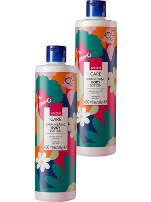 Avon Care Shimmering Gliserin Içeren Yasemin Kokulu Vücut Losyonu 400 Ml. Ikili Set