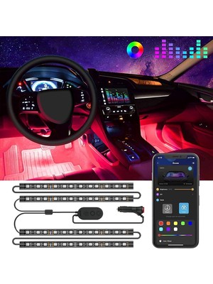 Govee Rgb Car LED Sprit Light  Araç Içi Aydınlatma-Su Geçirmez