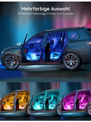 Govee Rgb Car LED Sprit Light  Araç Içi Aydınlatma-Su Geçirmez