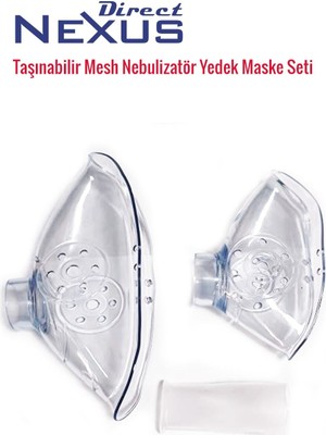 Nexus  Taşınabilr Mesh Tipi Nebulizatör Maske Seti