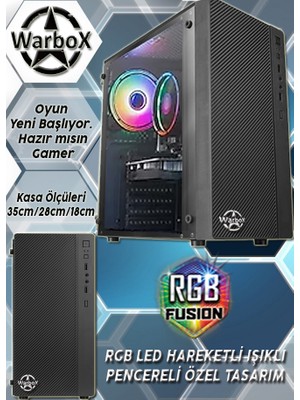 Warbox Wolf Mix İ5 2400 8gb Ram 128gb Ssd GT 730 4GB Oyuncu Bilgisayarı