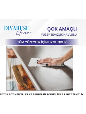 Divarese Yüzey Temizlik Havlusu 12 Adet