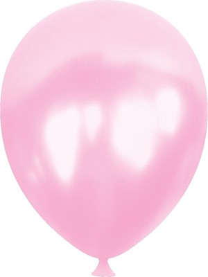 Kikajoy Eko Açık Pembe Metalik Balon 10" 100'LÜ