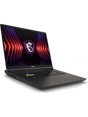 MSI VECTOR 17 HX A14VHG-838XTR Intel Core i9 14900HX 32GB 2TB SSD RTX4080 Freedos 17" QHD+ 240Hz Taşınabilir Bilgisayar