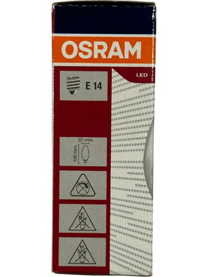 Osram 4,9W (40W) 2700K (Sarı Işık) E14 Duylu LED Ampul