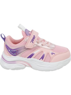 Jump Kız Çocuk Spor Ayakkabı 26-30 Numara Pembe Nefes Alabilir Yapı ile Koşu ve Yürüyüş İçin İdeal