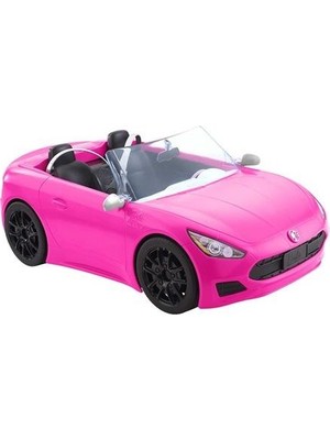 Barbie Koleksiyon Serisi 1:18 Ölçekli Plastik Üstü Açık Spor Araba – Gerçeğe Uygun Detaylar ve Özel Barbie Tasarımı