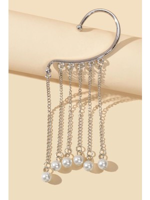 New Obsessions Inci Sallantılı Ear-Cuff Kıkırdak Küpe Kulak Aksesuarı