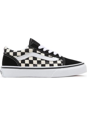 Vans Uy Old Skool (Primary Check) Damalı Çocuk Sneaker