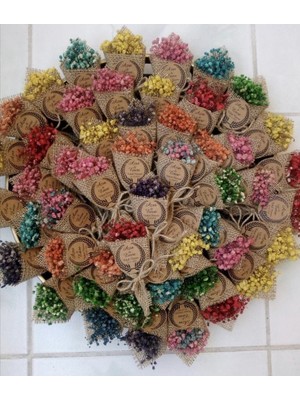 Hyl Home Buket Cipso Nikah Şekeri Nişan Söz Kına Hediyelik Magnet Li 35'li