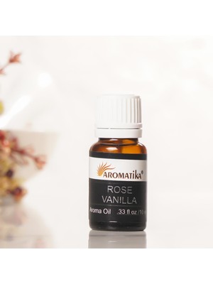 Aromatika Rose Vanilya Uçucu Yağ Buhurdanlık Kokusu