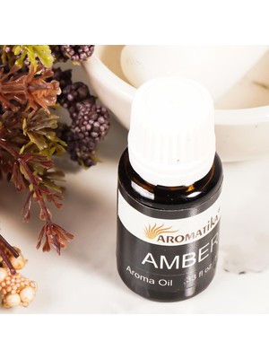 Aromatika Amber Uçucu Yağ Buhurdanlık Kokusu