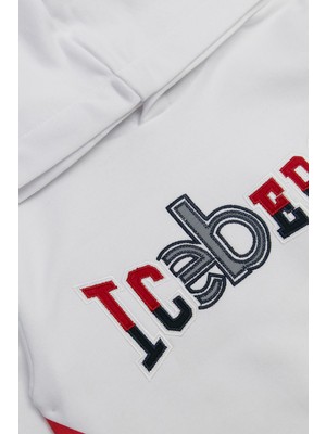 Iceberg Erkek Çocuk Beyaz Sweatshirt 23SSIMF3103