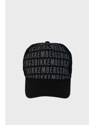 Bikkembergs Bg Store Erkek Çocuk Siyah Şapka 23SS1BK1639