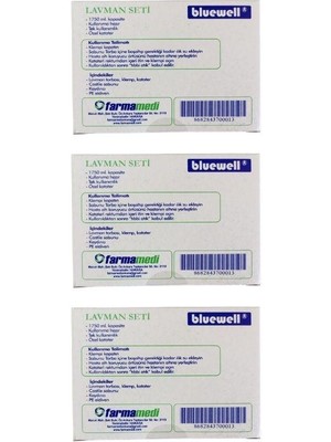 Muhtelif Bluewell - Lavman Seti - 3 Adet