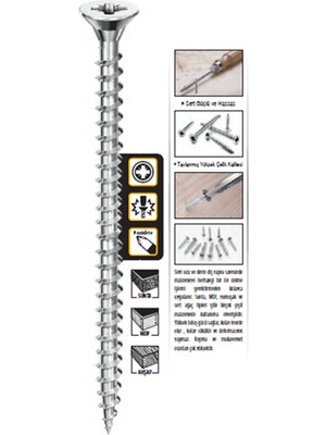 Filo Sunta Vidası 3.5 x 18 mm ( 1000 Adet )