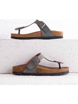 Ayakkabı Kapınızda Unisex Birkenstock Tarzı Günlük Ortopedik Terlik