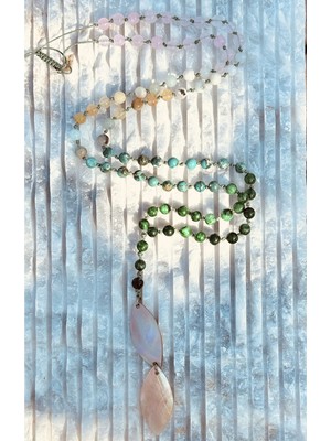 CAPO By Aytaç Yamaç Himalia Kolye Doğal Taş Çakra Kolye