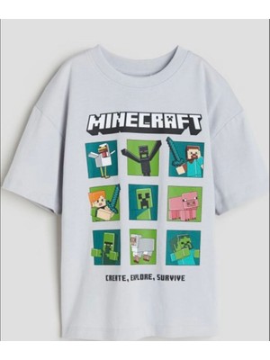 Seka Çocuk Minecraft Tshirt