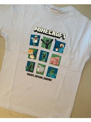 Seka Çocuk Minecraft Tshirt