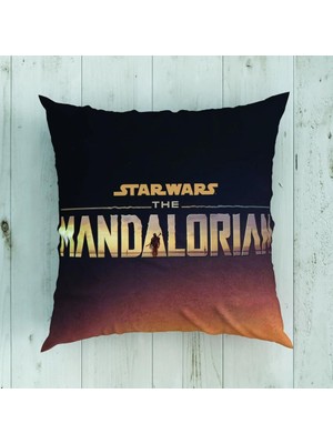 Taç Lisanslı Kırlent Mandalorian 40X40