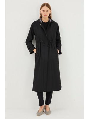 Zühre Kapüşonlu Trençkot