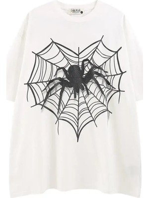 Populus Örümcek Ağ Tişört