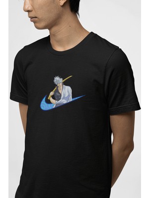 Populus Sakata Gintoki Minimal Logo Tişört