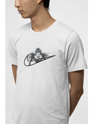 Populus Death Note Ryuk Minimal Logo Beyaz Tişört