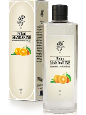 Rebul Mandarıne Edc 250 ML Cam Şişe Kolonya