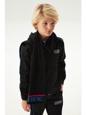 Iceberg  Erkek Çocuk Siyah Atkı