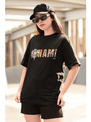 Populus Anime One Piece Nami Logo Siyah Tişört