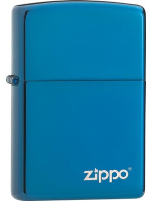 Zippo Çakmak Mavi Safir Renkli Metal Alaşım Dayanıklı Benzinli 20446ZL Modeli