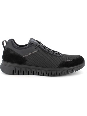 Igı&Co Erkek Sneaker  5623300 Ueo 56233 T.Rete/Scamoscı Nero