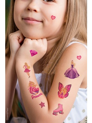 BP Tattoo Pink Dreams Kız Çocuk Geçici Dövmesi