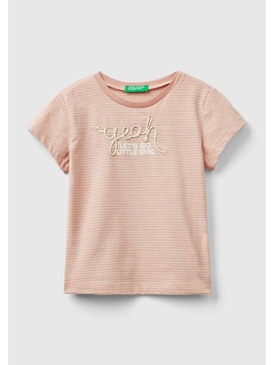 Benetton Kız Bebek Tshırt 30DDG10DJ-027