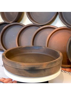 AdenArt %100 Pişmiş Toprak Fırın Tepsisi Güveç