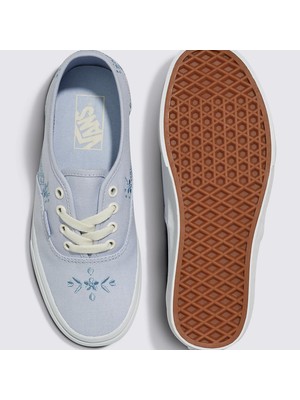 Vans Authentic Craftcore Dusty Blue Işlemeli Mavi Kadın Ayakkabı