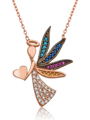 Serra Jewels Gümüş Aşk Meleği Bayan Kolye