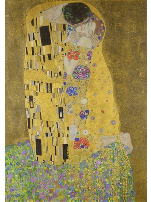 Poster City Gustav Klimt, Öpücük Tablosu Sanat Posteri