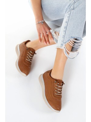 Vefazen 1115 Deri Kadın Konfort Spor Ayakkabı