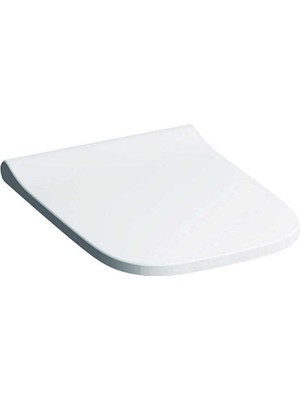 Geberit Smyle Square Slim Klozet Kapağı, Yavaş Kapanır - 500.687.01.1