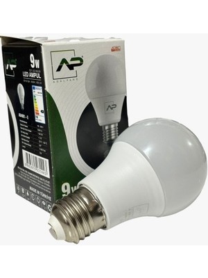 Uzmlight Adal LED Ampul 9W 6500KL  82LM E27+10 Adet