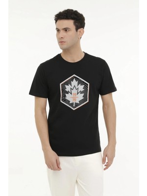Lumberjack ml Wood 11URB343-067 Erkek Tshirt 4fx