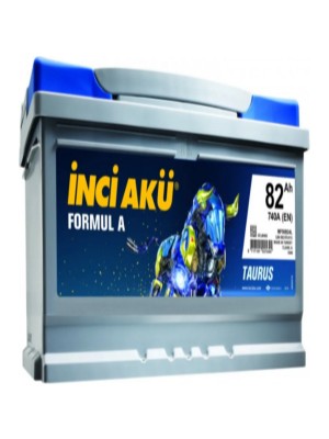 İnci 12 Volt 82 Amper Inci Akü.!! Yeni Üretim.!!