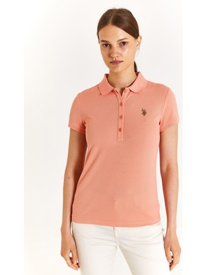 U.S. Polo Assn. Kadın Slim T-Shirt 50280057-VR047 50280057-VR047006